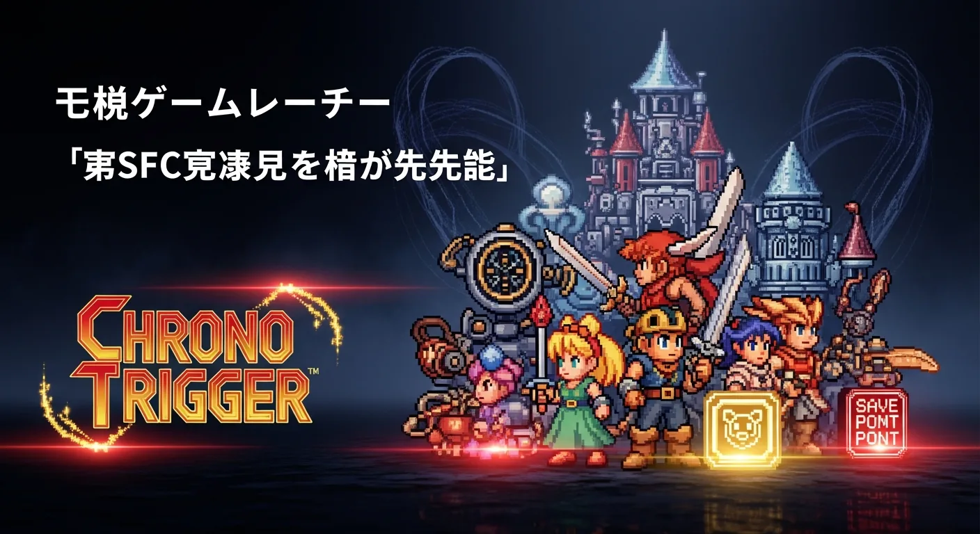 時代を超えた冒険へ。SFC不朽の名作『クロノ・トリガー』が今なお輝き続ける理由