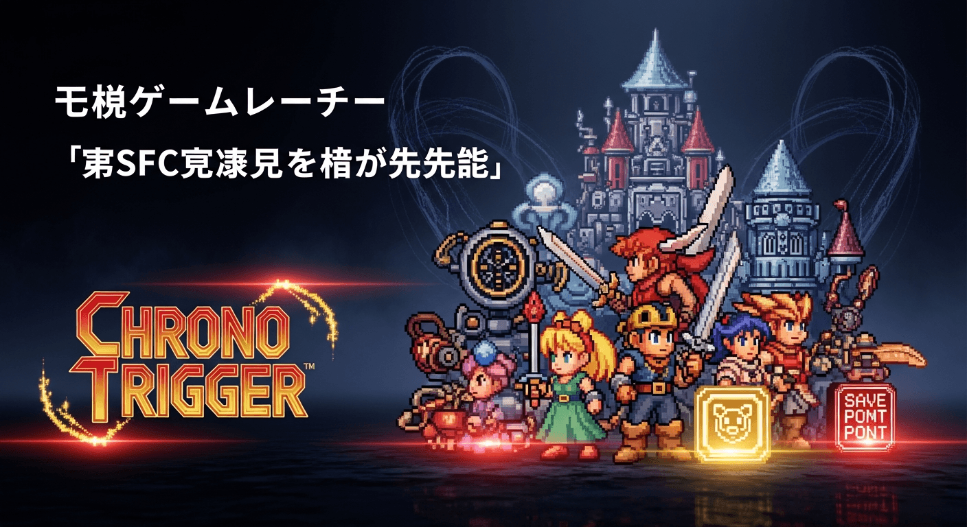 時代を超えた冒険へ。SFC不朽の名作『クロノ・トリガー』が今なお輝き続ける理由